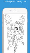 Coloring Book Of Pony tails screenshot 7