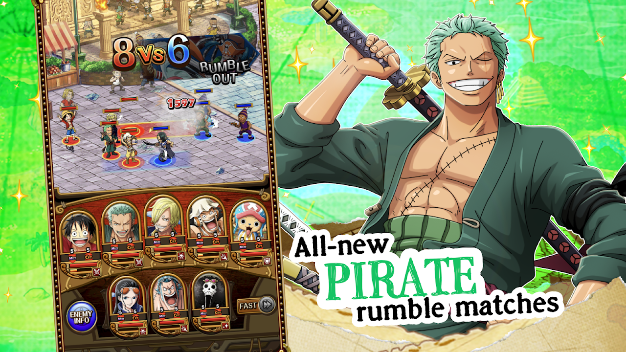 Download ONE PIECE TREASURE CRUISE for android 4.4.2