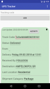 UPS Tracker screenshot 0