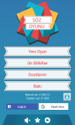 Yeni Söz Oyunu - Azərbaycan dilində screenshot 2