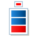 Simple Battery and Data Saver Icon