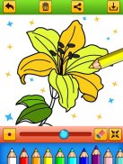 Flowers Coloring Book - Images Painting for kids screenshot 2