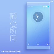 COLOR™ Theme | BLUE - Design For SONY 🎨 screenshot 6