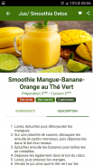 Recettes Detox screenshot 4