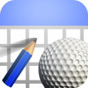 Mini Golf Scorecard Icon