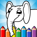 Easy colouring games for kids