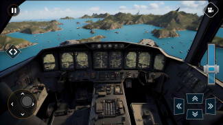 Flugzeug-Fliegen-Spiele 3d screenshot 0