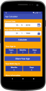 Age Calculator 2019 screenshot 3