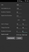 Bicycle Spoke Calculator screenshot 0