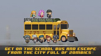 Zombie Bus : Merge Gunz screenshot 0