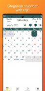 Hijri Gregorian Calendar screenshot 7