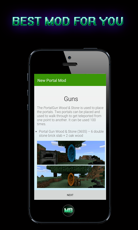 Mod Portal Gun 2 For Mcpe 1 0 Download Android Apk Aptoide - portal gun roblox id