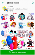 Sans Undertale and Deltarune Stickers for WhatsApp screenshot 5