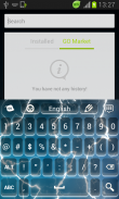 Electric Neon Keyboard Theme screenshot 4