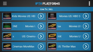 IPTV Platforms screenshot 1
