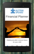 Autism Speaks Special Needs Financial Planner screenshot 9