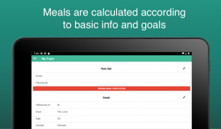 Fitness Meal Planner screenshot 18