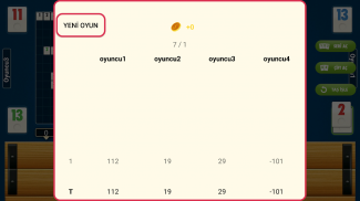 101 Yüzbir Okey - İnternetsiz 101 Yüzbir Okey screenshot 3