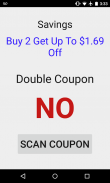 Double Coupon Checker screenshot 1