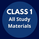 Class 1: All Study Materials