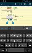 CalcTape Calculatrice screenshot 1
