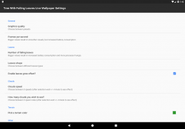Tree With Falling Leaves Live Wallpaper screenshot 23