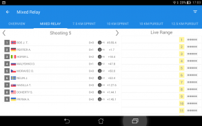 Biathlon Live Results 2021/2022 screenshot 1