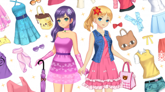 Anime Dress Up Games For Girls screenshot 3