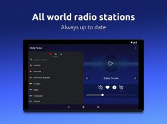 Daily Tunes - Radios mundiales screenshot 14