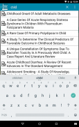 Pediatric Oncall Journal screenshot 1