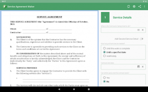 Service Agreement Maker screenshot 8