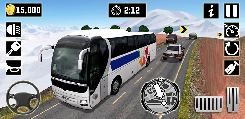 NOVO jogo de ÔNIBUS para Android com GRÁFICOS REALISTAS para