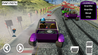 Kart Rush - Multiplayer/SinglePlayer screenshot 1