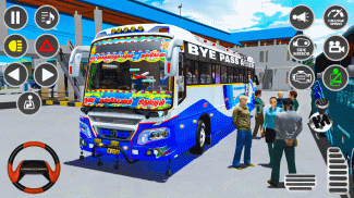 тур автобус гора водить машину screenshot 2