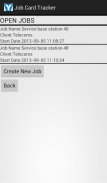Job Card Tracker screenshot 1