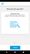 FNV CLA app screenshot 2