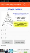 Solid Geometry Calculator screenshot 2