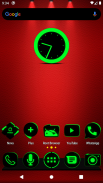 Flat Black and Green Icon Pack Free screenshot 23