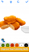 Food Pixel Art Coloring Book screenshot 7