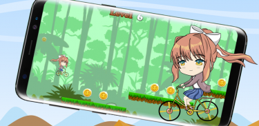 Doki Doki Club Bike Adventure screenshot 1