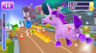 Unicorn Runner 3D - Horse Run screenshot 8