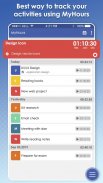 MyHours : Track Your Hours, Ti screenshot 0