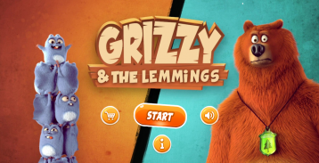 Grizzy & the lemmings game Run screenshot 2