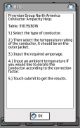 Prysmian Group Conductor Amps screenshot 13