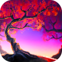 Woody Land :  Tree live wallpaper Parallax 3D free Icon