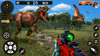 Jungle Dino Hunter 2018 screenshot 0