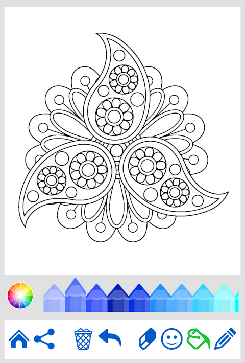 Download do APK de Livro para colorir Mandala para Android