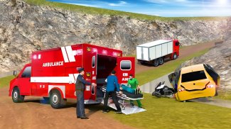Stadt Krankenwagen Notfall Rettung Simulator screenshot 3
