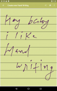 Handwriting screenshot 4