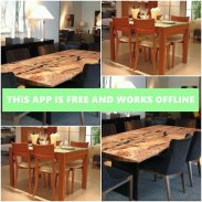 Wooden Dining Table screenshot 2